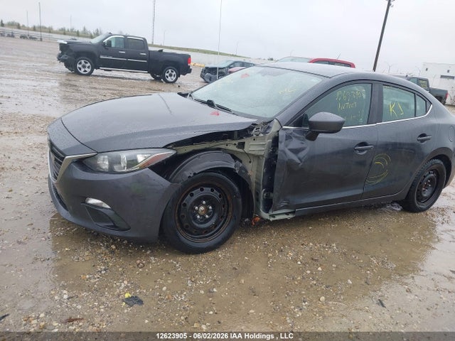 2016 Mazda Mazda3 Gs მანქანა იყიდება აუქციონზე, vin: 3MZBM1V76GM244345, აუქციონის ნომერი: 12623905