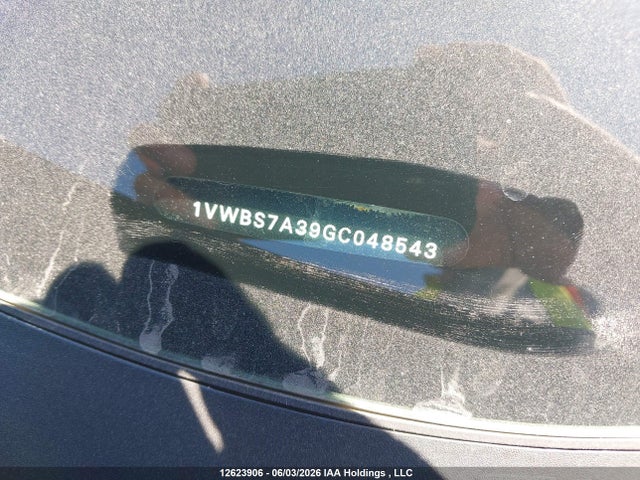 1VWBS7A39GC048543 Volkswagen Passat 1.8 Tsi Comfortline