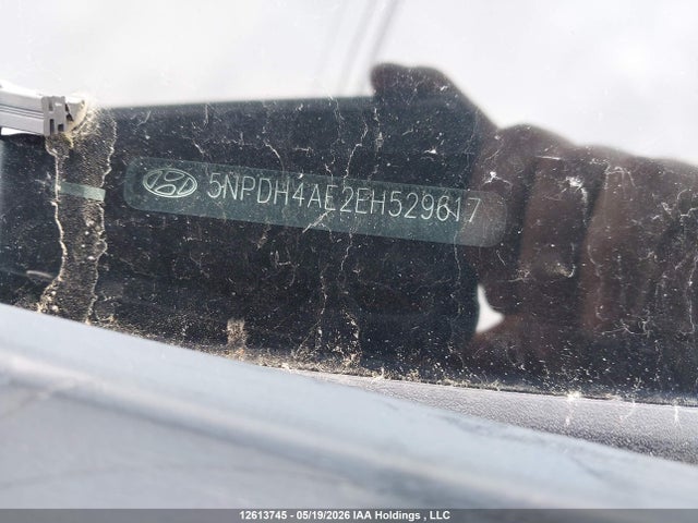 5NPDH4AE2EH529617 Hyundai Elantra Gls
