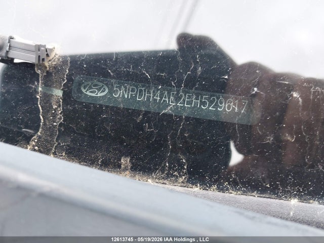 5NPDH4AE2EH529617 Hyundai Elantra Gls