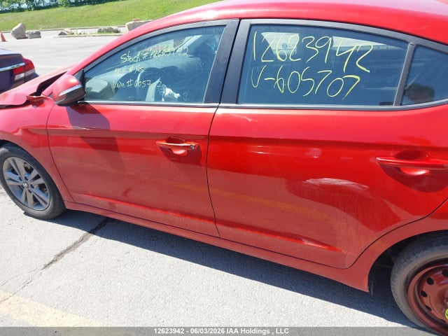 Продажа на аукционе авто 2018 Hyundai Elantra Gl, vin: KMHD84LF9JU605707, номер лота: 12623942