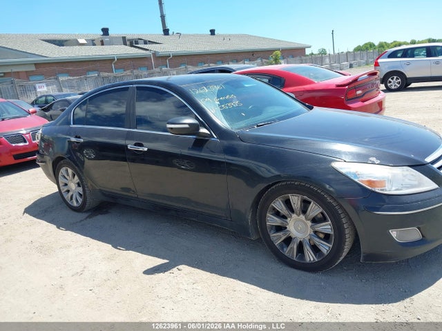 2009 Hyundai Genesis 3.8l მანქანა იყიდება აუქციონზე, vin: KMHGC46E99U053975, აუქციონის ნომერი: 12623961