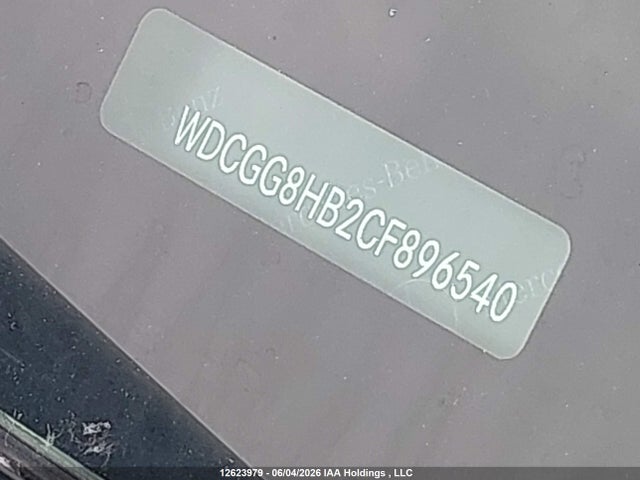 Aukcja sprzedaży 2012 Mercedes-benz Glk 350 4matic, vin: WDCGG8HB2CF896540, numer aukcji: 12623979