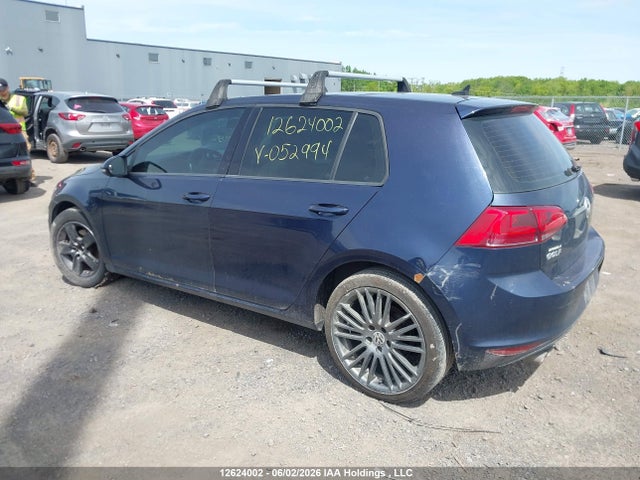 Продажа на аукционе авто 2015 Volkswagen Golf 2.0 Tdi Comfortline/2.0 Tdi Highline/2.0 Tdi Trendline, vin: 3VW2A7AU6FM052994, номер лота: 12624002