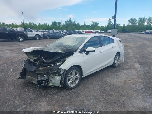 12610439 :رقم المزاد ، 1G1BE5SM8J7145151 vin ، 2018 Chevrolet Cruze Lt Auto مزاد بيع