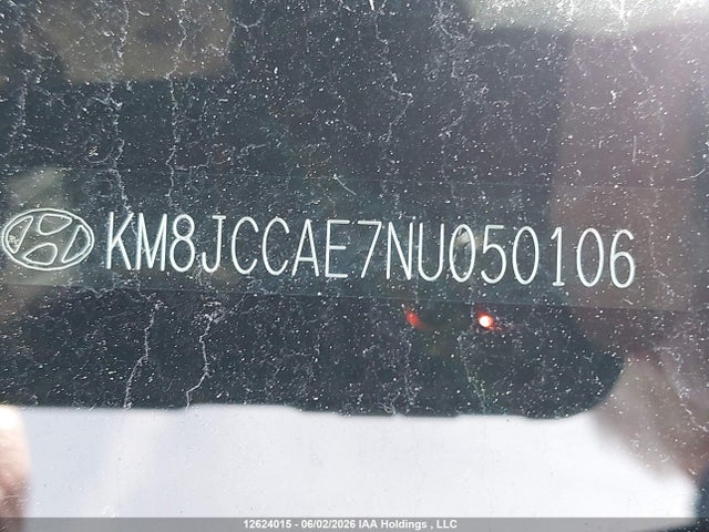 KM8JCCAE7NU050106 Hyundai TUCSON SEL