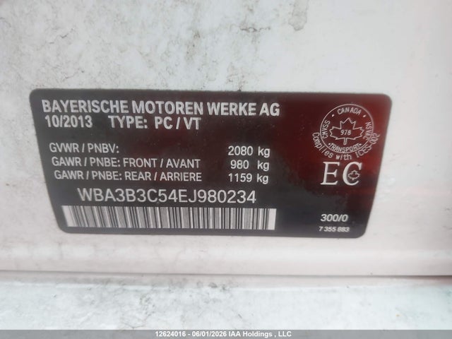 WBA3B3C54EJ980234 BMW 328i Xdrive