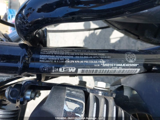 Harley-Davidson Xl1200 C 2018 5HD1CT3A8JC423269 Image 10