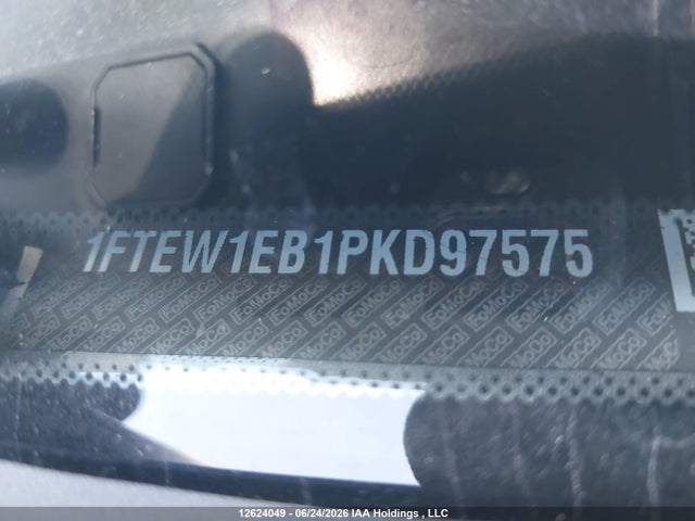 12624049 :رقم المزاد ، 1FTEW1EB1PKD97575 vin ، 2023 Ford F-150 Xlt مزاد بيع