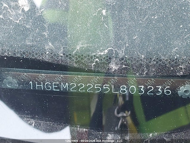 Aukcja sprzedaży 2005 Honda Civic Dx/reverb/se, vin: 1HGEM22255L803236, numer aukcji: 12621905