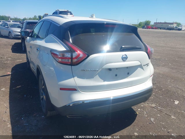 5N1AZ2MH0GN163505 Nissan Murano Platinum/sl/sv
