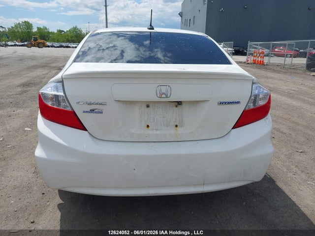12624052 :رقم المزاد ، JHMFB4F25CS800093 vin ، 2012 Honda Civic Hybrid مزاد بيع