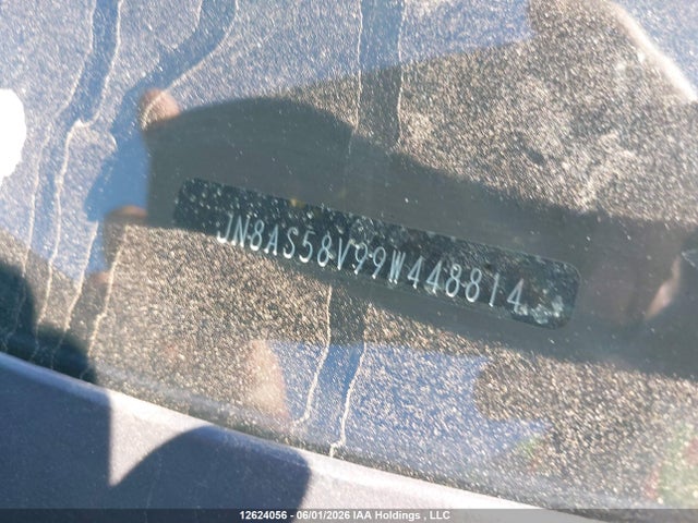 12624056 :رقم المزاد ، JN8AS58V99W448814 vin ، 2009 Nissan Rogue Sl مزاد بيع
