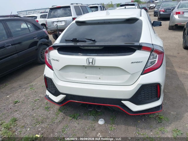 12624070 :رقم المزاد ، SHHFK7G42HU302164 vin ، 2017 Honda Civic Sport مزاد بيع