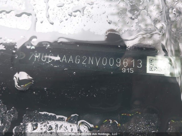 Продажа на аукционе авто 2022 Toyota Corolla Cross, vin: 7MUCAAAG2NV009613, номер лота: 12624096