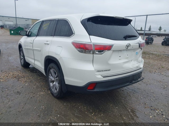 Aukcja sprzedaży 2014 Toyota Highlander Le, vin: 5TDBKRFH6ES032265, numer aukcji: 12624102