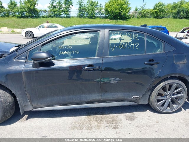12624112 :رقم المزاد ، JTDBDMHE5PJ001542 vin ، 2023 Toyota Corolla Hybrid Se مزاد بيع