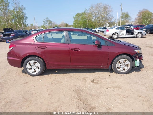 2013 Honda Civic Lx მანქანა იყიდება აუქციონზე, vin: 2HGFB2F49DH006232, აუქციონის ნომერი: 12624116