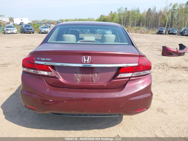 2013 Honda Civic Lx მანქანა იყიდება აუქციონზე, vin: 2HGFB2F49DH006232, აუქციონის ნომერი: 12624116