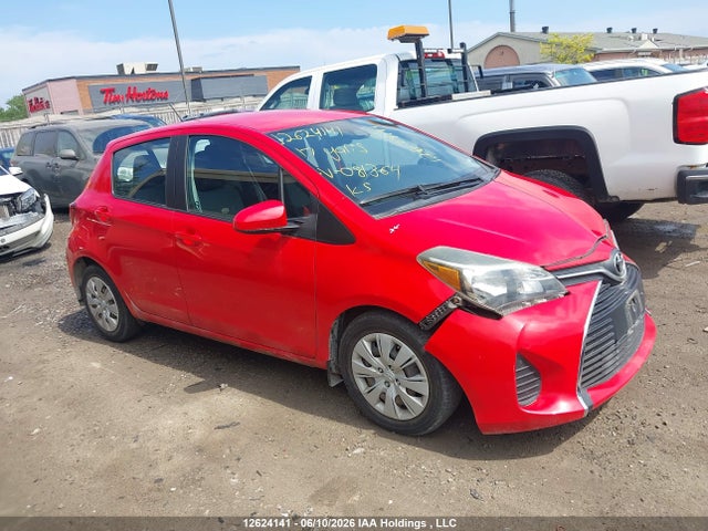 2017 Toyota Yaris Le მანქანა იყიდება აუქციონზე, vin: VNKKTUD30HA081364, აუქციონის ნომერი: 12624141