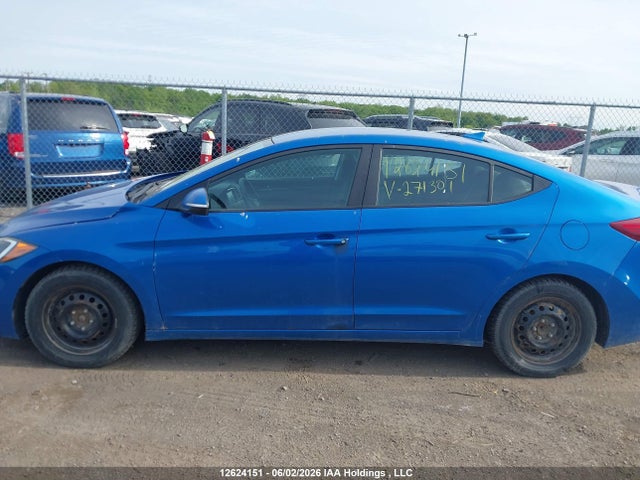 2017 Hyundai Elantra Se/value/limited მანქანა იყიდება აუქციონზე, vin: KMHD84LF5HU271301, აუქციონის ნომერი: 12624151