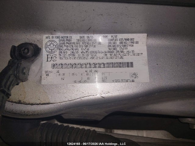 Ford Focus 2015 1FADP3K27FL359257 Image 9