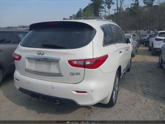 12624176 :رقم المزاد ، 5N1AL0MM1EC542184 vin ، 2014 Infiniti Qx60 مزاد بيع