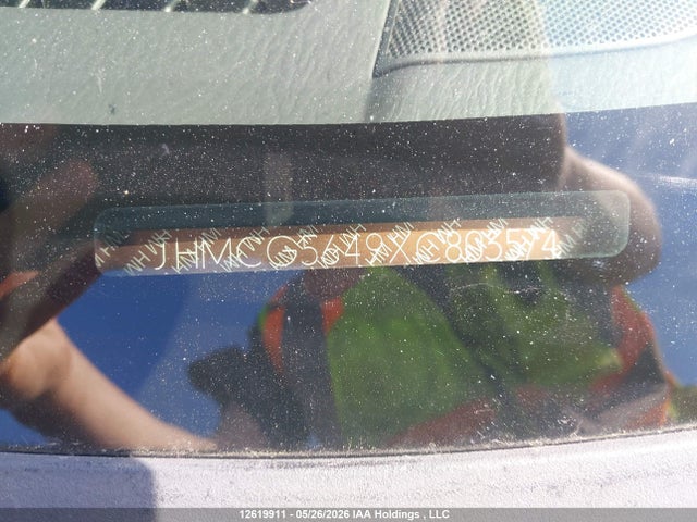 12619911 :رقم المزاد ، JHMCG5649XC803574 vin ، 1999 Honda Accord Lx مزاد بيع