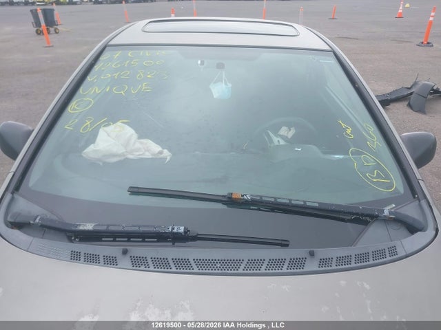 12619500 :رقم المزاد ، 2HGFG12867H012823 vin ، 2007 Honda Civic Ex مزاد بيع