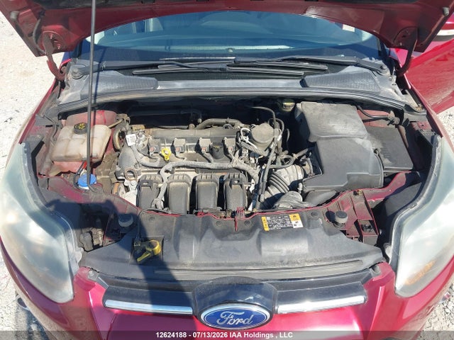 12624188 :رقم المزاد ، 1FADP3J25EL385467 vin ، 2014 Ford Focus Titanium مزاد بيع