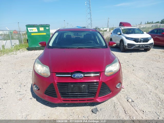12624188 :رقم المزاد ، 1FADP3J25EL385467 vin ، 2014 Ford Focus Titanium مزاد بيع