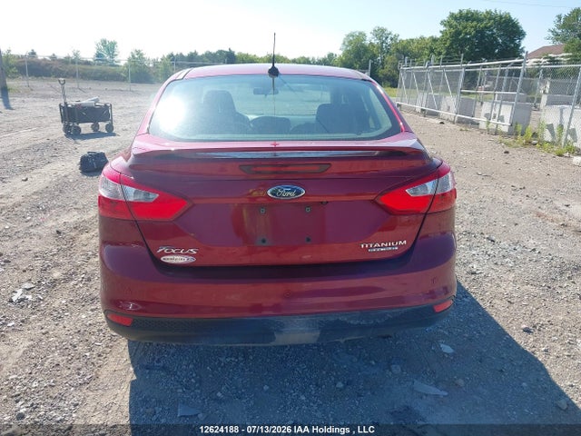 12624188 :رقم المزاد ، 1FADP3J25EL385467 vin ، 2014 Ford Focus Titanium مزاد بيع