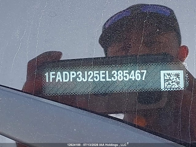12624188 :رقم المزاد ، 1FADP3J25EL385467 vin ، 2014 Ford Focus Titanium مزاد بيع