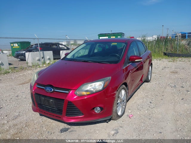 12624188 :رقم المزاد ، 1FADP3J25EL385467 vin ، 2014 Ford Focus Titanium مزاد بيع