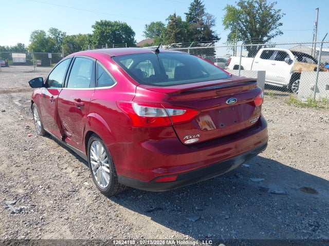 12624188 :رقم المزاد ، 1FADP3J25EL385467 vin ، 2014 Ford Focus Titanium مزاد بيع