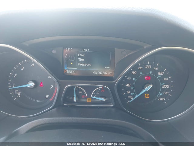 12624188 :رقم المزاد ، 1FADP3J25EL385467 vin ، 2014 Ford Focus Titanium مزاد بيع