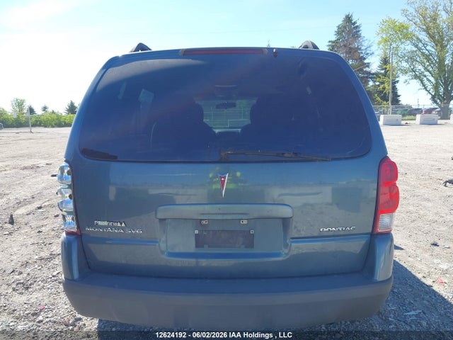 12624192 :رقم المزاد ، 1GMDU03L35D283422 vin ، 2005 Pontiac Montana Sv6 Sv6 مزاد بيع