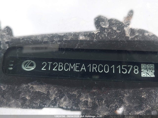2T2BCMEA1RC011578 Lexus Rx 500h