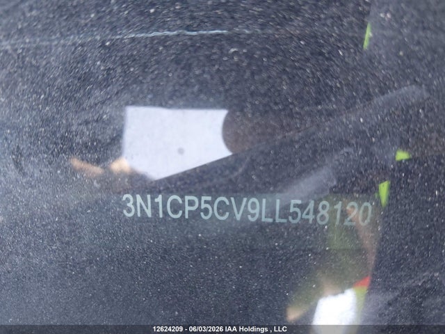 12624209 :رقم المزاد ، 3N1CP5CV9LL548120 vin ، 2020 Nissan Kicks Sv مزاد بيع