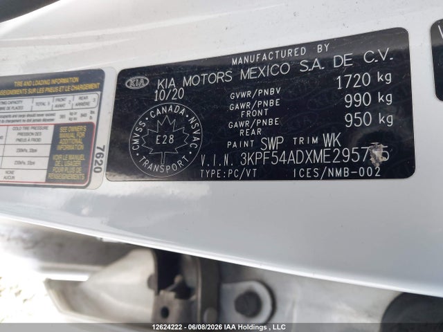 KIA FORTE EX 2021 3KPF54ADXME295755 Image 9