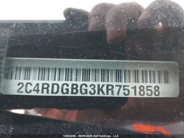 2C4RDGBG3KR751858 Dodge Grand Caravan Se