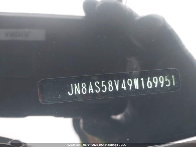 Продаж на аукціоні авто 2009 Nissan Rogue Sl, vin: JN8AS58V49W169951, номер лоту: 12624254