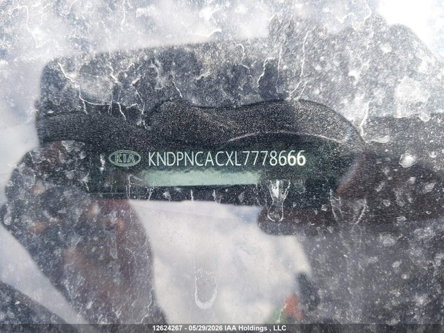 12624267 :رقم المزاد ، KNDPNCACXL7778666 vin ، 2020 Kia Sportage Ex مزاد بيع
