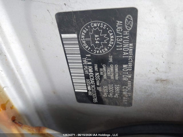 Aukcja sprzedaży 2012 Hyundai Elantra Touring Gl/gls/gls Sport/l, vin: KMHDC8AE9CU133785, numer aukcji: 12624271