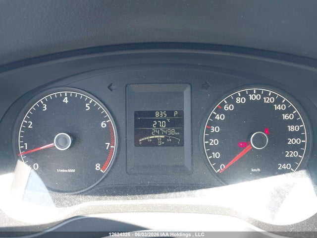 Aukcja sprzedaży 2011 Volkswagen Jetta 2.5l Comfortline/2.5l Sportline, vin: 3VWDX7AJ3BM376539, numer aukcji: 12624326