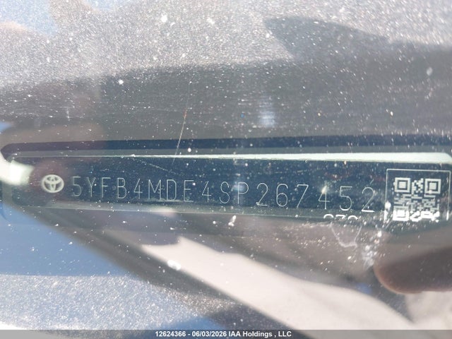 5YFB4MDE4SP267452 Toyota COROLLA LE