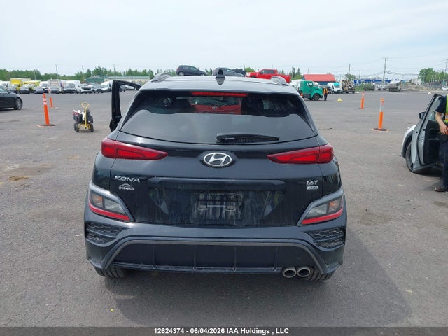 2022 Hyundai Kona Le N Line Awd მანქანა იყიდება აუქციონზე, vin: KM8K6CA39NU783882, აუქციონის ნომერი: 12624374