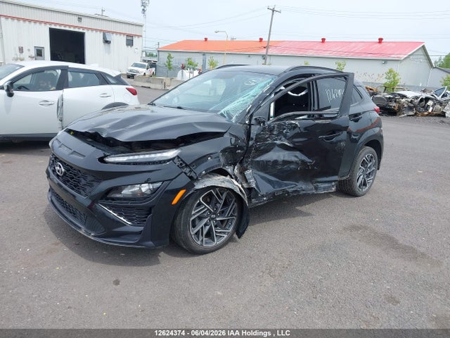2022 Hyundai Kona Le N Line Awd მანქანა იყიდება აუქციონზე, vin: KM8K6CA39NU783882, აუქციონის ნომერი: 12624374