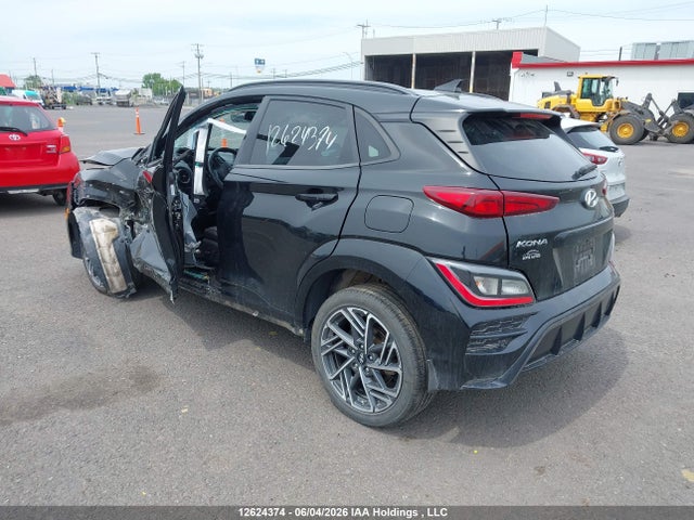 2022 Hyundai Kona Le N Line Awd მანქანა იყიდება აუქციონზე, vin: KM8K6CA39NU783882, აუქციონის ნომერი: 12624374