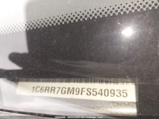 RAM 1500 Slt 2015 1C6RR7GM9FS540935 Image 9